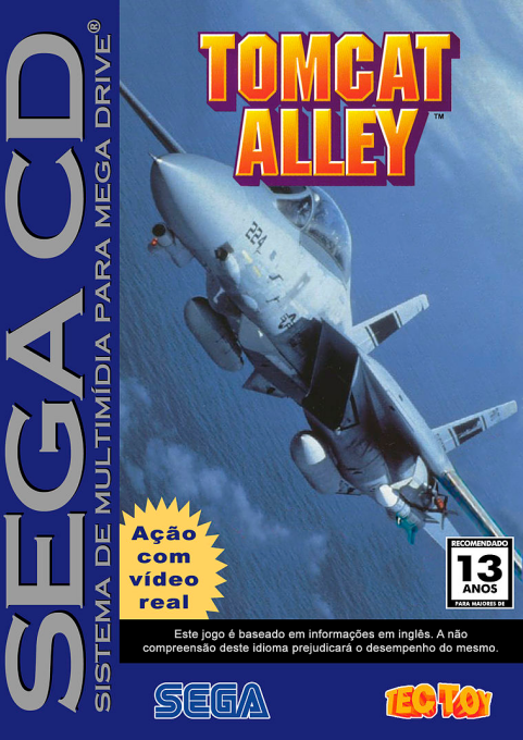 Tomcat Alley (France) Sega CD Game Cover